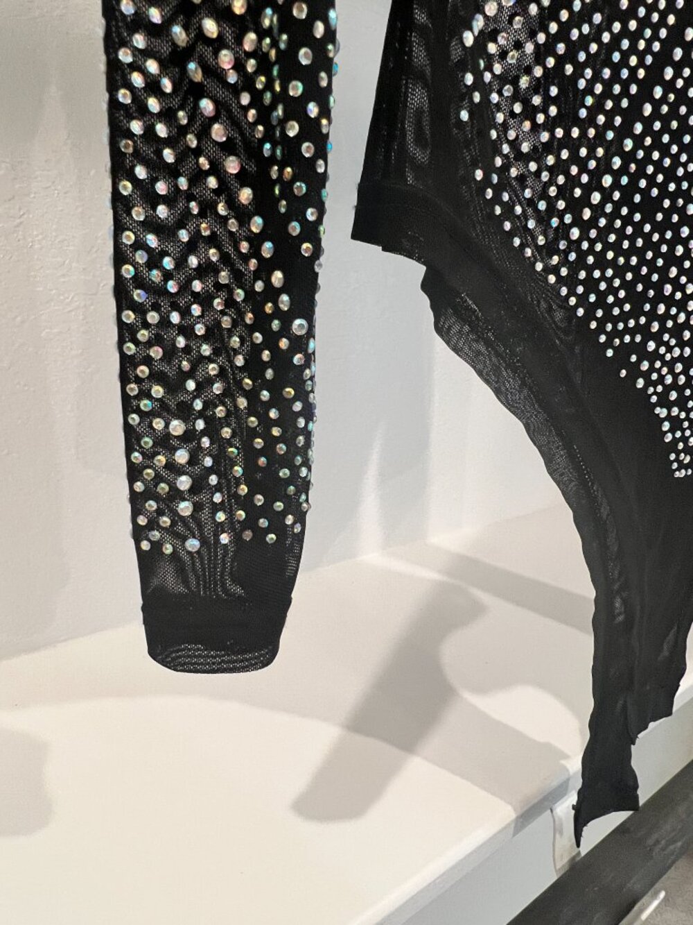 LNWT Rhinestone bodysuit - Picture 4 of 6